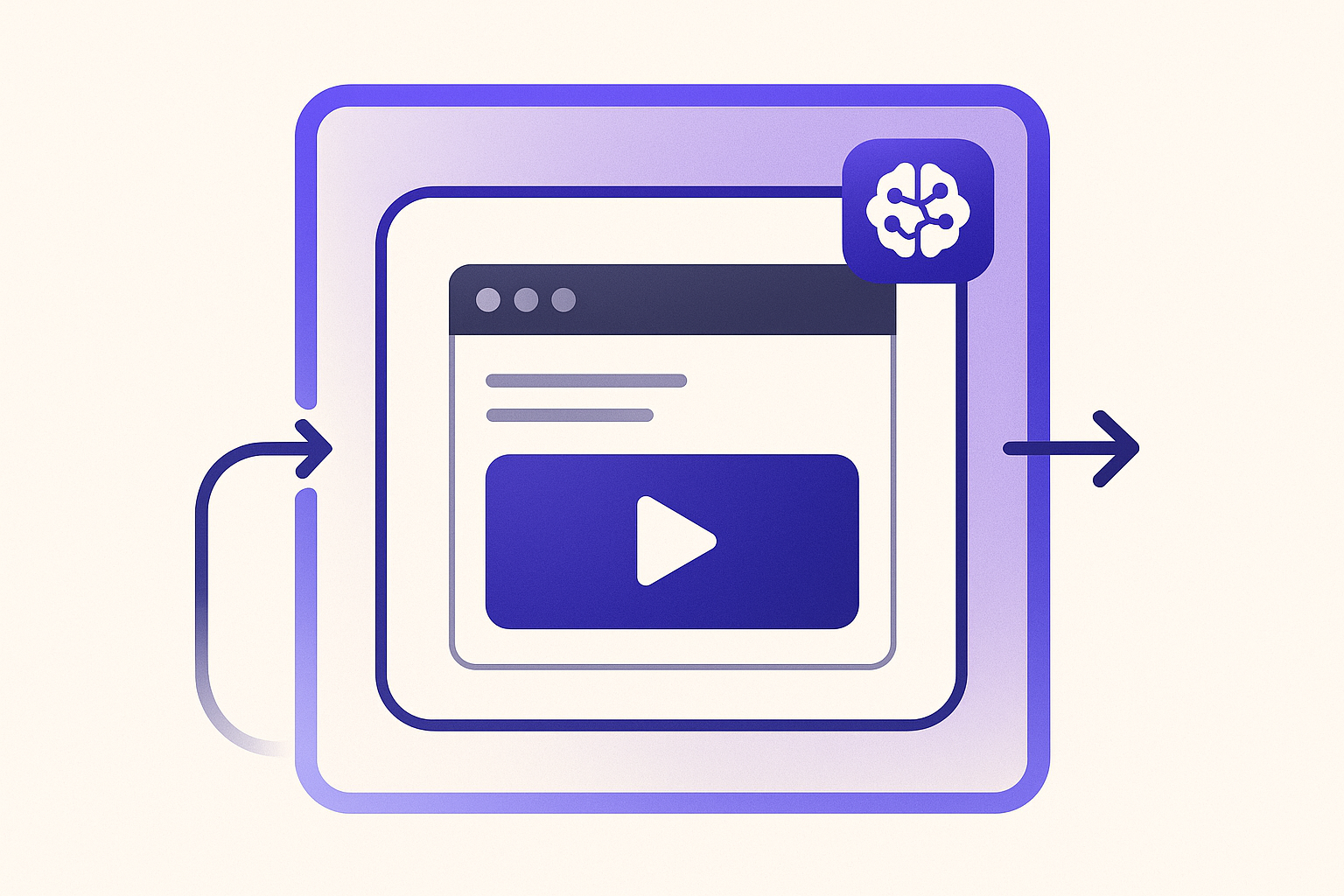 Diagram of an existing course nested inside a CourseTutor wrapper that adds an AI layer